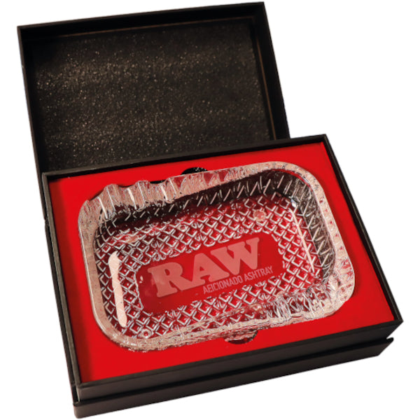 RAW AFICIONADO GLASS ASHTRAY