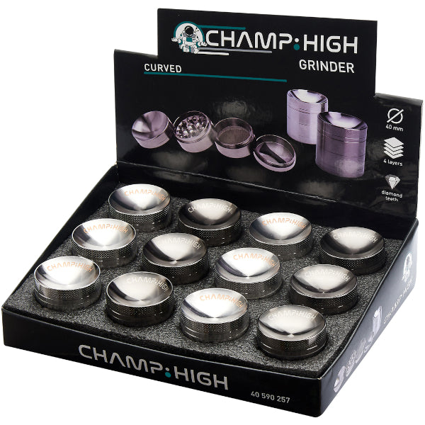 GRINDER CURVED MINI 40mm 4 PARTI - 12 PZ