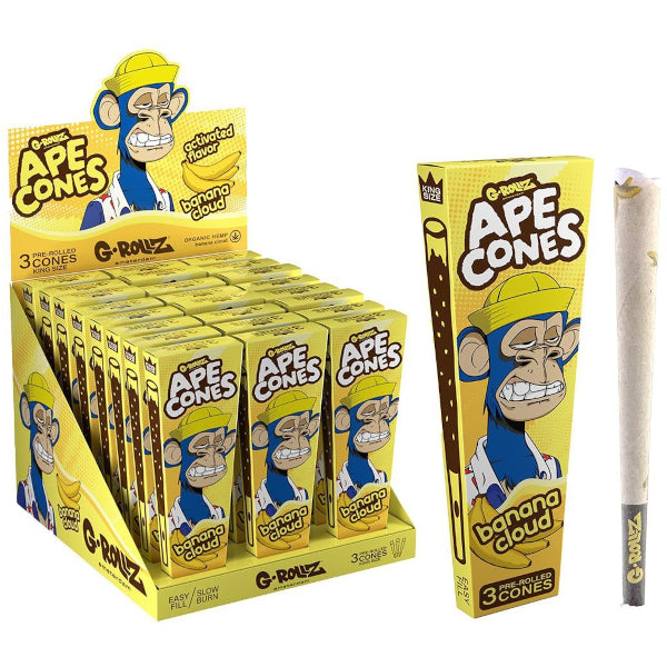 G-ROLLZ APE CONES BANANA CLOUD - 24 PZ