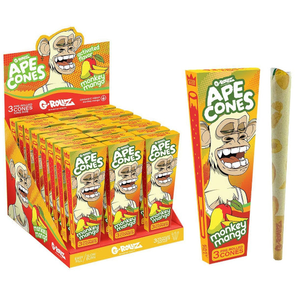 G-ROLLZ APE CONES MONKEY MANGO - 24 PZ
