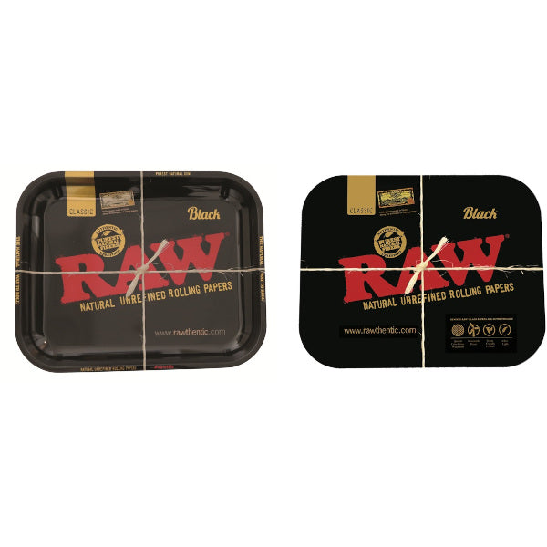 RAW TRAY ORIGINAL BLACK  MEDIUM + TRAY COVER