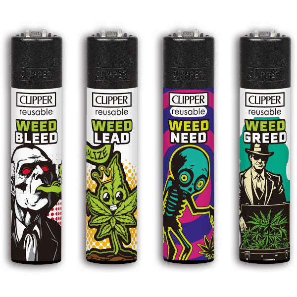 CLIPPER LARGE WEED RHYME +BW+LB