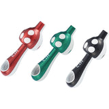 PIPA IN METALLO MUSHROOM 9,4cm - 12 PZ COLORI ASSORTITI