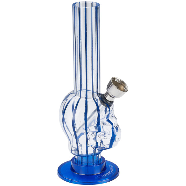 BONG IN PLASTICA 15cm - 12 PZ COLORI ASSORTITI