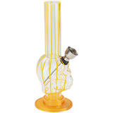 BONG IN PLASTICA 15cm - 12 PZ COLORI ASSORTITI