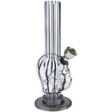 BONG IN PLASTICA 15cm - 12 PZ COLORI ASSORTITI
