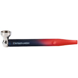 PIPE IN VETRO RUBBER 11,5cm - 12 PZ COLORI ASSORTITI
