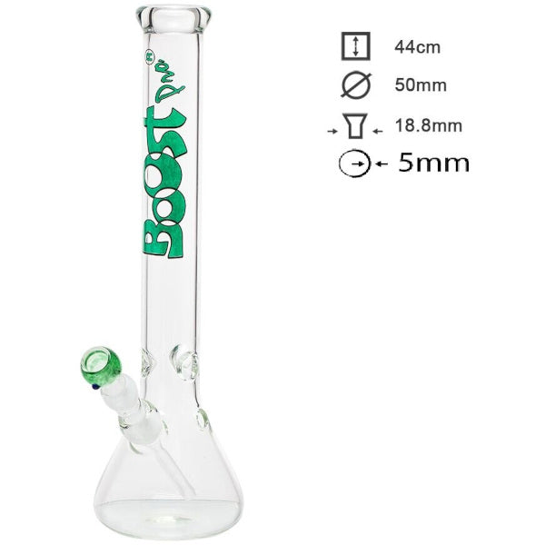 BOOST BEAKER GLASS BONG - 44cm