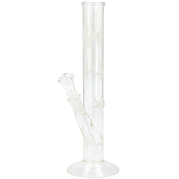 SAND LEAF GLASS BONG - 26cm
