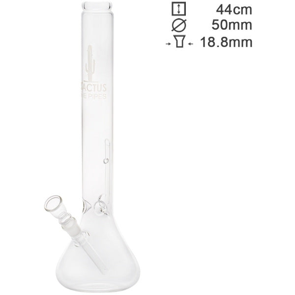 CACTUS BEAKER GLASS BONG - 44cm