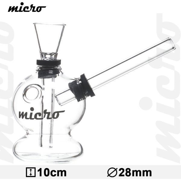 MICRO GLASS BONG - 10cm