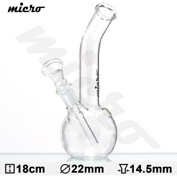MICRO GLASS BONG - 10cm