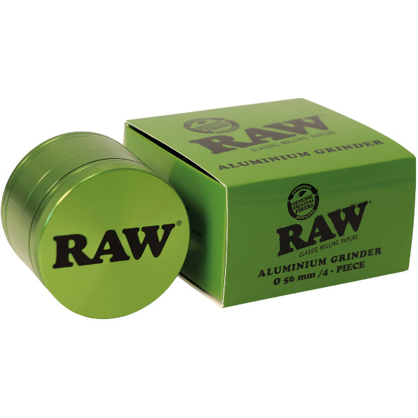 RAW GRINDER ALUMINIUM GREEN 4 PART 56mm