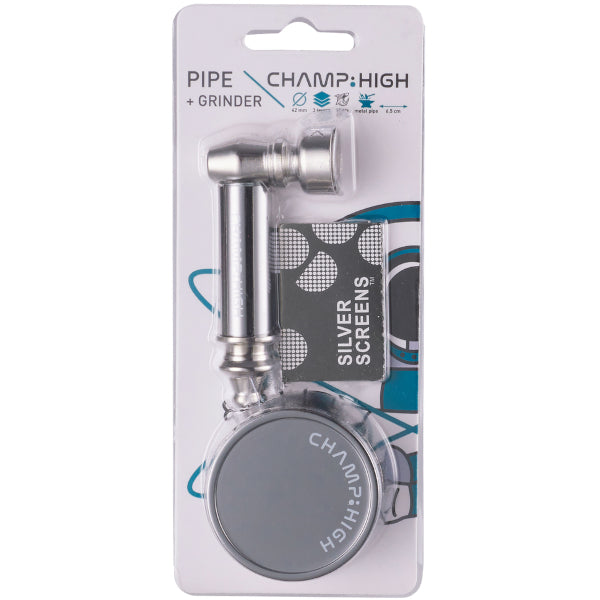 MINI METAL SHINY PIPE & GRINDER - 12 PZ COLORI ASSORTITI