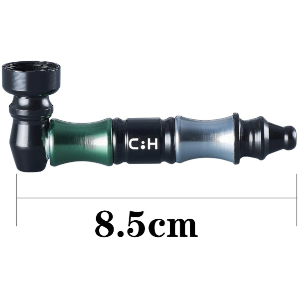 TRI COLOR METAL PIPE 8,5cm - 12 PZ