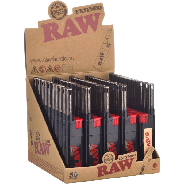 RAW EXTENDO CANDLE LIGHTER - 50 PZ
