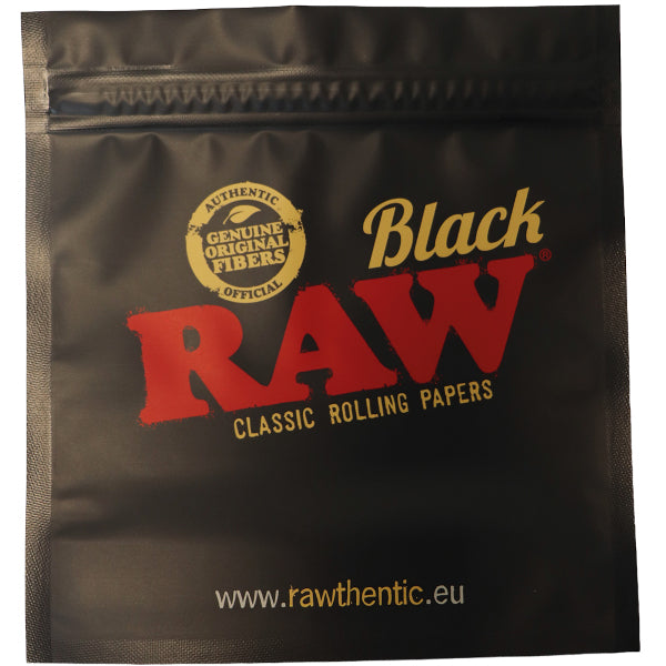 RAW SACK BLACK LARGE 6PCS