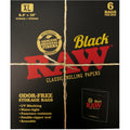 RAW SACK BLACK XL 6PCS