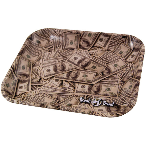 SKUNK METAL ROLLING TRAY CASH