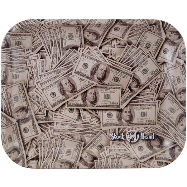 SKUNK METAL ROLLING TRAY CASH